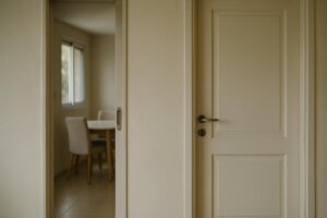דלת הזזה מול דלת רגילה: יתרונות וחסרונות מלאים